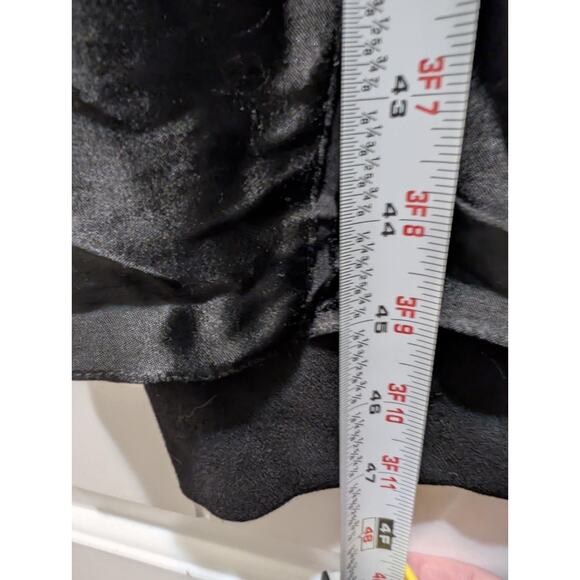 Cleo Aidar Black Short Dress Sheer Long Sleeve Semi-Formal Plus Size EU 50 US 20 - Picture 9 of 13